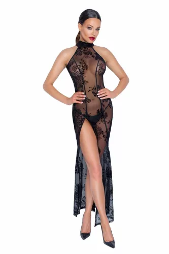 Langes Tüllkleid – M