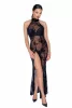 Langes Tüllkleid – L