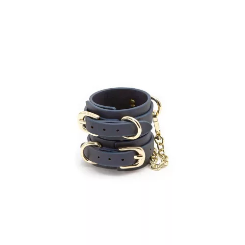 Bondage Couture – Handgelenksmanschette – Blau