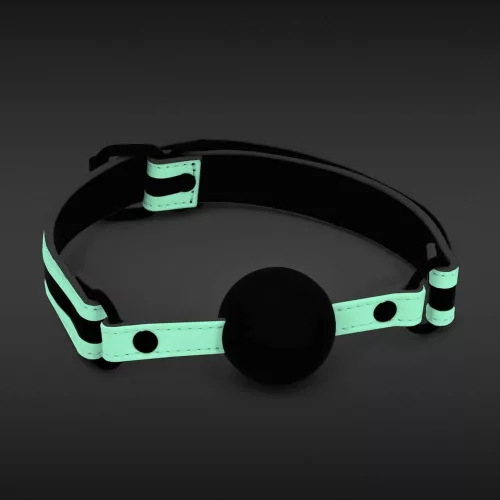 GLO Bondage – Ball Gag – Grün