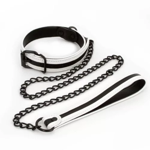 GLO Bondage – Halsband und Leine – Green_B0O25_2