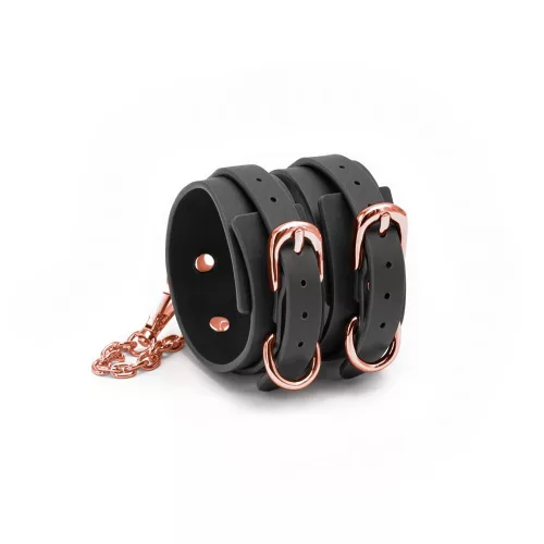 Bondage Couture – Fußfesseln – Schwarz