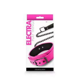 Electra – Halsband & Leine – Pink