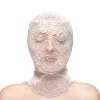 Fetisch & Mode – Spitzenkapuze – Weiß – Alternatives Paket