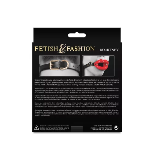 Fetisch & Mode - Kourtney - Rot - Alternatives Paket