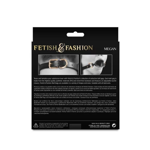 Fetisch & Mode – Megan – Schwarz – Alternatives Paket