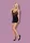 828-CHE-1 chemise & thong  S/M