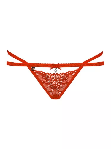 838-THO-3 thong red  S/M