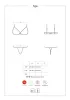 Tulia 2 pcs set cupless L/XL