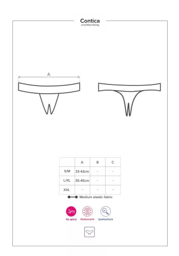 Contica Crothchles Tanga S/M