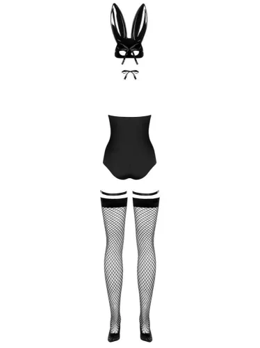 Kaninchenkostüm L/XL schwarz