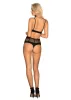 Sharlotte 2-PC-Set schwarz S/M