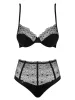 Sharlotte 2-PC-Set schwarz S/M
