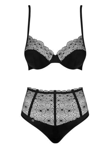 Sharlotte 2-PC-Set schwarz S/M