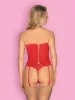 Flameria-Korsett & Tanga L/XL