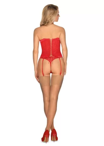 Flameria-Korsett & Tanga L/XL