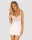 Amor Blanco Bügel-Chemise und Tanga weißer S/M