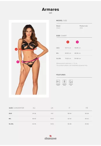 Armares 2-PC-Set XS/S