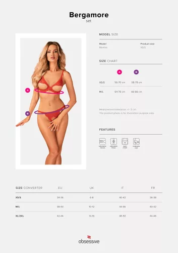 Bergamore 2-teiliges Set XS/S