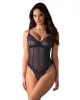 Nächtlicher blauer schrittloser Teddy M/L
