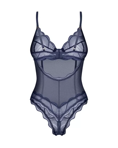 Nächtlicher blauer schrittloser Teddy M/L