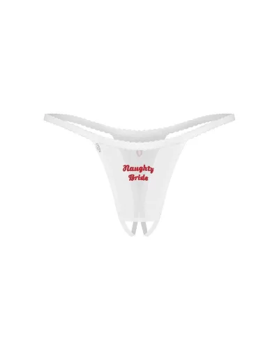 Weddya Bride crotchless thong L/XL