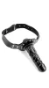 Deluxe Ball Gag mit schwarzem Dildo