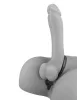 Ass-Gasm Cockring Analperlen Schwarz