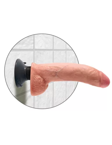 9" vibrierender Schwanz mit leichtem Balls