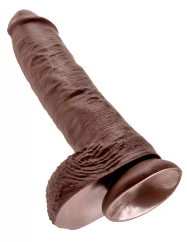10" Schwanz mit braunen Hoden