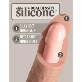 11" Silikon-Cock-Lampe mit doppelter Dichte