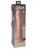11" Silikon-Cock-Lampe mit doppelter Dichte