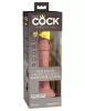 6" Dual-Density vibrierendes Silikon-Cock-Licht