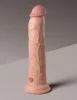 9" Dual-Density Vibrations-Silikon-Schwanz mit Fernlicht