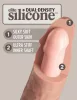 9" Dual-Density Vibrations-Silikon-Schwanz mit Fernlicht