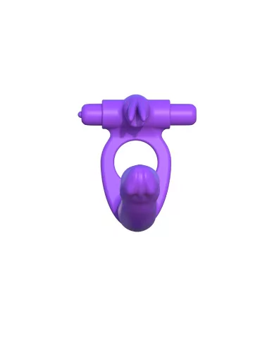 Silikon-Doppelpenetrator Rabbit Purple