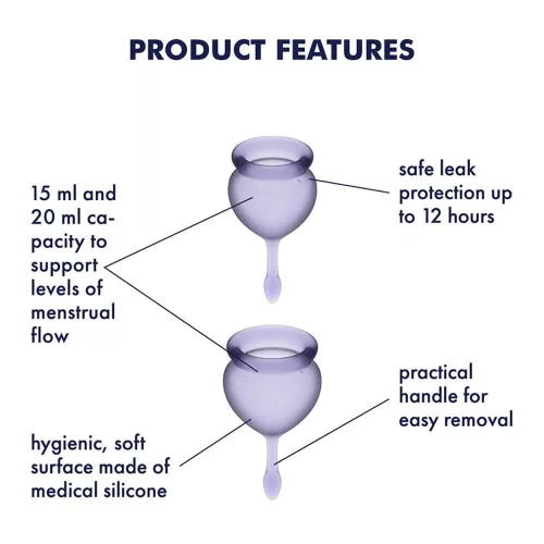 Feel Good Menstruationstasse Lila