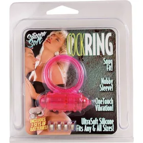 Vibrierender Cockring Silikon Pink_B0O25_4