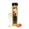EROTISCHES MASSAGEÖL 240 ml / 8 oz SCHAUM-ERDBEERWEIN